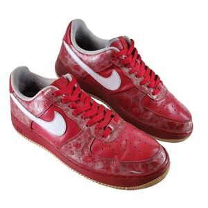 Nike AF-1 Valentine’s Day Pre V Unisex Sz 11 / 9.5 Varsity Red White 350693-611